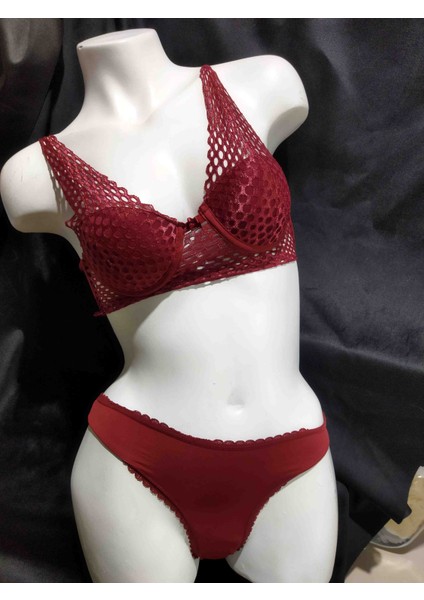 Ayzen Home Arona Lingerie Südyen Külot Bralet Takım