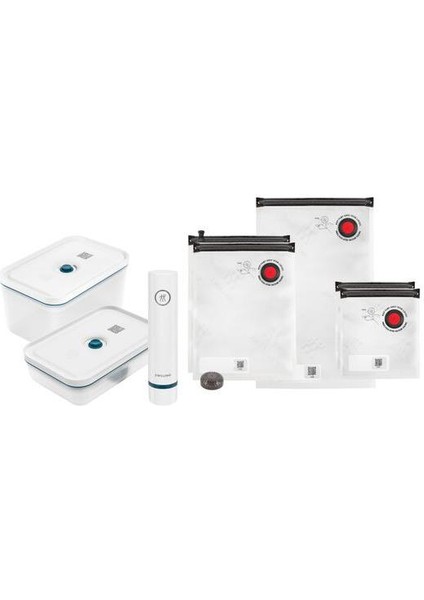 Fresh & Save Plastik 8 Parça Vakumlu Başlangıç Seti