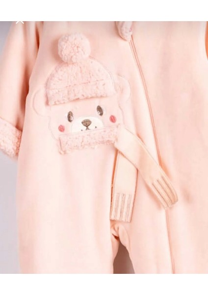 Lionkids 9 Ay Minicorn Ayı Nakışlı Kışlık Bebe Kozmonot Tulum fiyatları