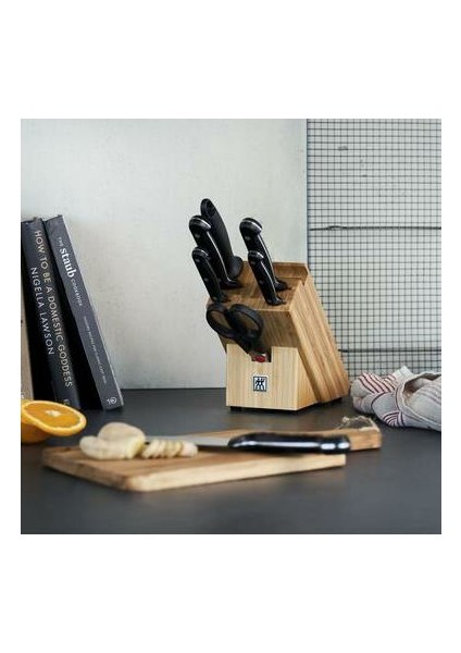 Twin Chef-2 8 Parça Bambu Bloklu Bıçak Seti fiyatları