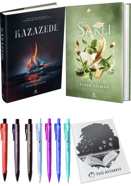 Saklı Ciltli ve Kazazede 1 Ciltli Şevval Demirdöğer 2'li Set + Hediyeli