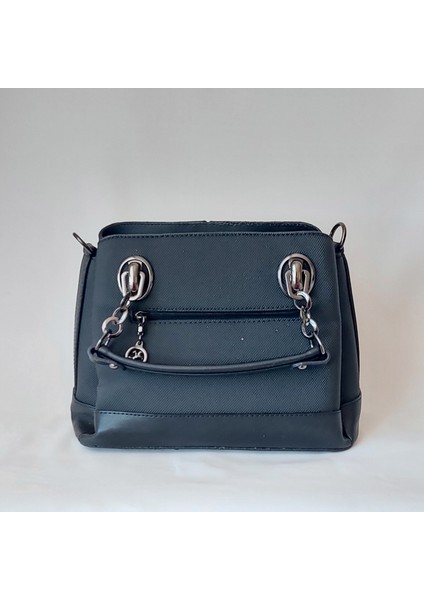 NS777 Model Nas Bag Siyah Renk Kadın El ve Omuz Çantası modelleri