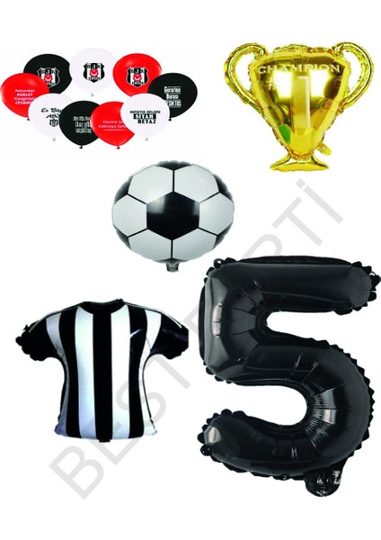 Beşiktaş Konsept Balon Seti Yaş 5