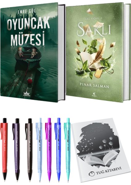 Saklı Ciltli ve Guardian Oyuncak Müzesi 1 Ciltli Emre Gül 2'li Set + Hediyeli