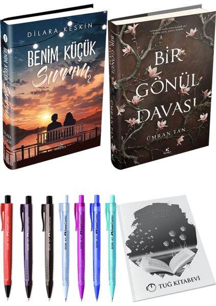 Bir Gönül Davası Ciltli ve Ephesus Benim Küçük Sırrım 2 Ciltli Dilara Keskin 2'li Set + Hediyeli