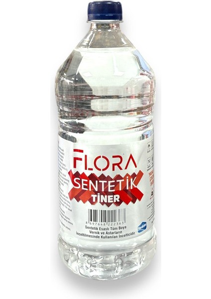 Flora Sentetik Tiner Kokusuz Renksiz Tiner