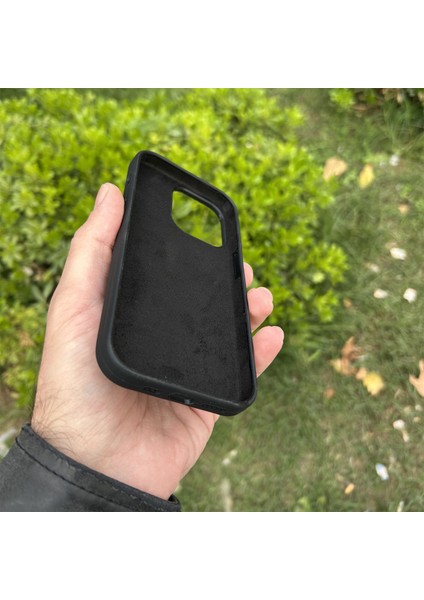 Apple iPhone 15 Pro Kılıf Lansman Premium Silinebilir Silikon