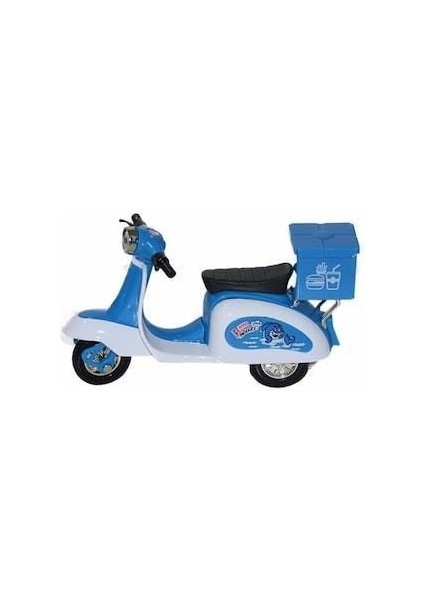 Çek Bırak Metal Vespa Motor