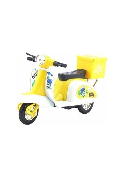 Çek Bırak Metal Vespa Motor