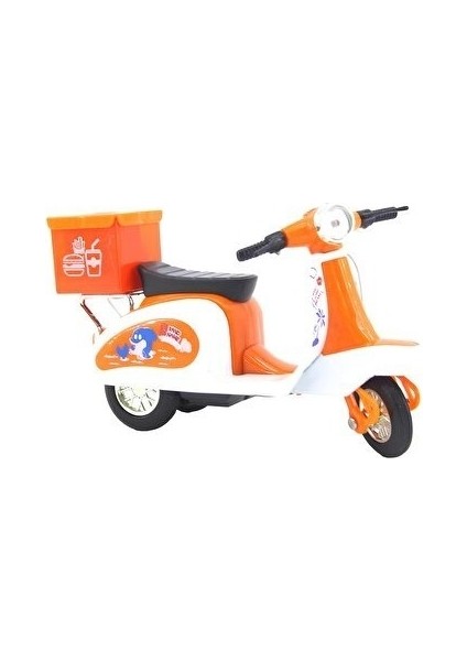 Çek Bırak Metal Vespa Motor