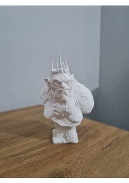 Fantastik Dünyaların Gizemli Hükümdarı 17CM Goblin King Boyama Seti ve Fırça ile Karşınızda