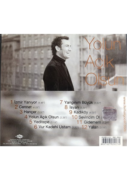 Ferhat Göçer - Yolun Açık Olsun CD