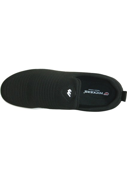 Siyah Beyaz Bağcıksız Aqua Sneakers Spor Ayakkabı fırsatları