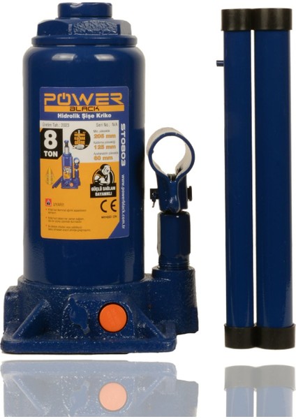 Germany Çelik Şase 8 Ton Hidrolik Araba Krikosu Şişe Kriko fiyatları