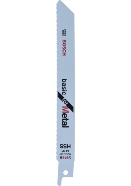 S 918 Af Basic For Metal 5'li Panter Testere Bıçağı - 2608651780