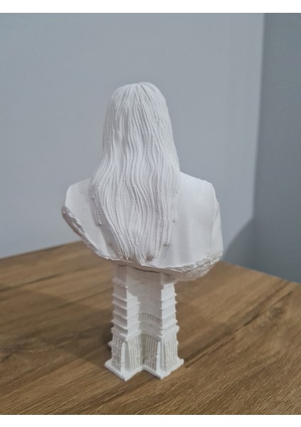 17 cm Saruman Figürü Yüzüklerin Efendisi Koleksiyon Parçası 2 Fırça ve Boyama Seti ile Birlikte