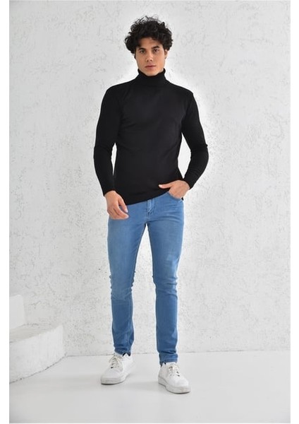 Düz Balıkçı Trender Erkek Kazak 6620 Siyah fırsatları