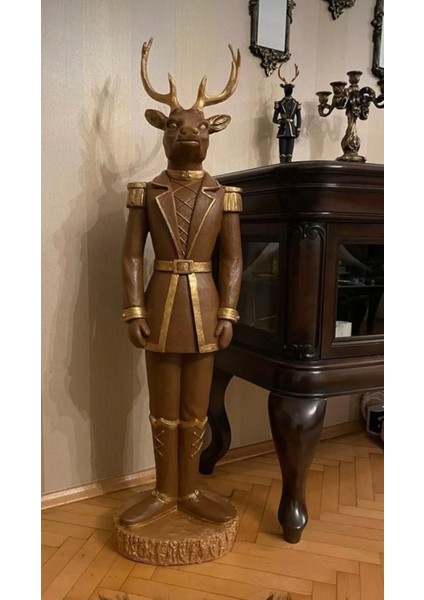 Geyik Büyük Boy Heykel (1metre 35CM),PARIS Koleksiyonu Süvari Geyik Biblo fiyatları
