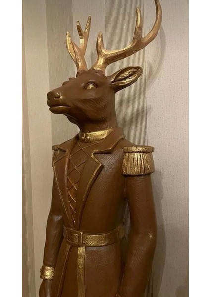 Geyik Büyük Boy Heykel (1metre 35CM),PARIS Koleksiyonu Süvari Geyik Biblo indirimleri