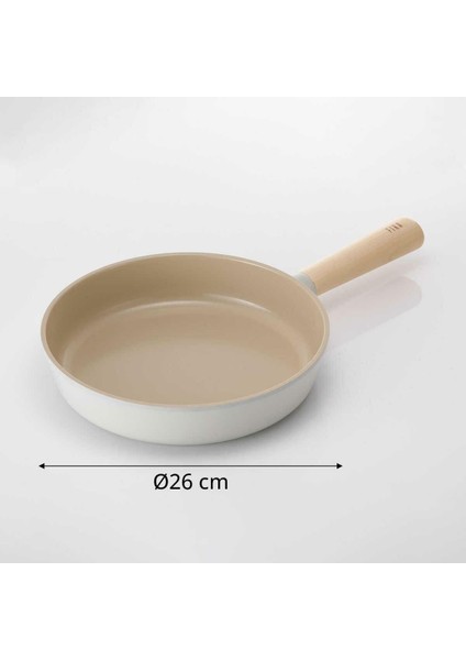 Fika Alüminyum Döküm 26 cm Bej Tava