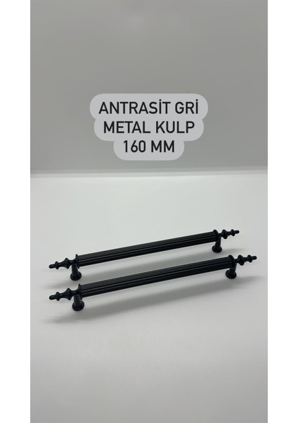 Asos Kumru Antrasit Gri Dolap Kulbu