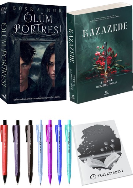 Kazazede 2 ve Ölüm Portresi Büşra Nur 2li Set + Hediyeli