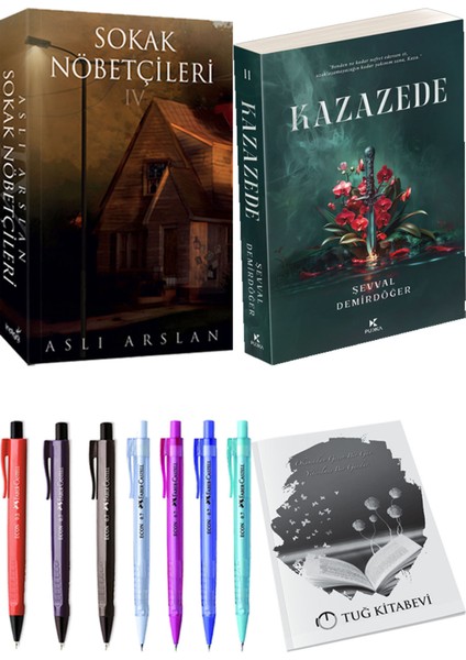 Kazazede 2 ve Sokak Nöbetçileri 4 Aslı Arslan 2li Set + Hediyeli