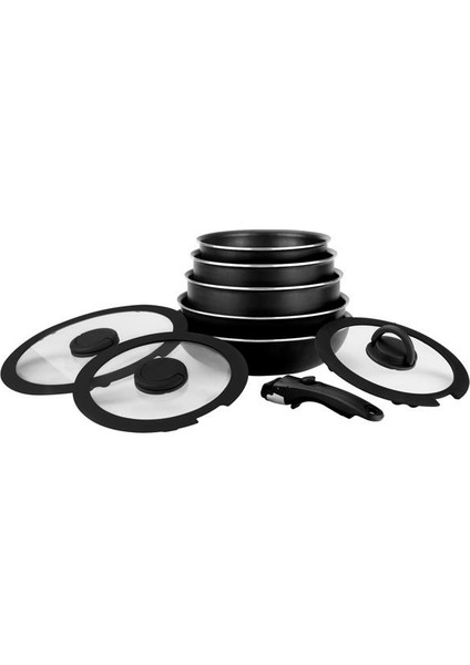 All-In-One Titanium 9 Parça Tencere Seti