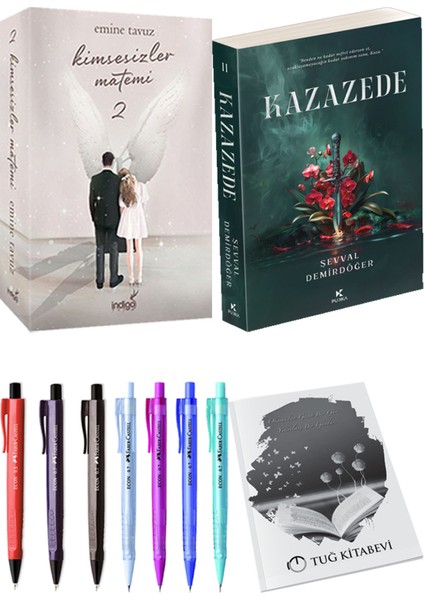 Kazazede 2 ve Kimsesizler Matemi 2 Emine Tavuz 2li Set + Hediyeli