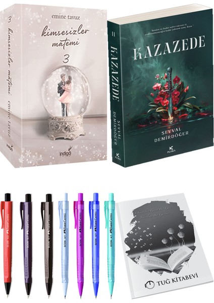 Kazazede 2 ve Kimsesizler Matemi 3 Emine Tavuz 2li Set + Hediyeli
