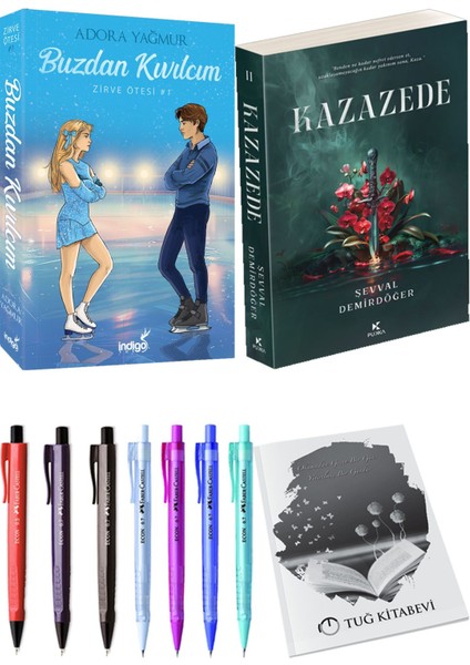 Kazazede 2 ve Buzdan Kıvılcım Adora Yağmur 2li Set + Hediyeli