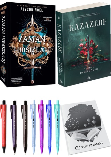 Kazazede 2 ve Zaman Hırsızları Alyson Noel 2li Set + Hediyeli