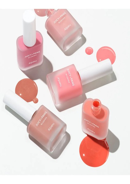 Meyve Kokulu Doğal Görünümlü Likit Allık 9g. Apıeu Juicy-Pang Water Blusher (PK01) modelleri