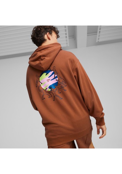 Downtown Graphic Hoodie Erkek Sweatshirt