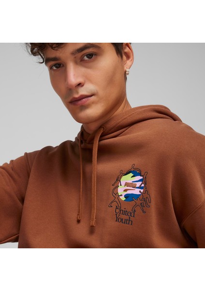 Downtown Graphic Hoodie Erkek Sweatshirt