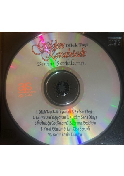 Gülden Karaböcek – Benim Şarkılarım - Dilektaşı CD