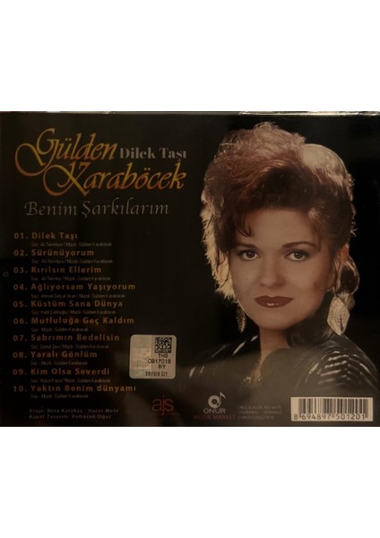 Gülden Karaböcek – Benim Şarkılarım - Dilektaşı CD