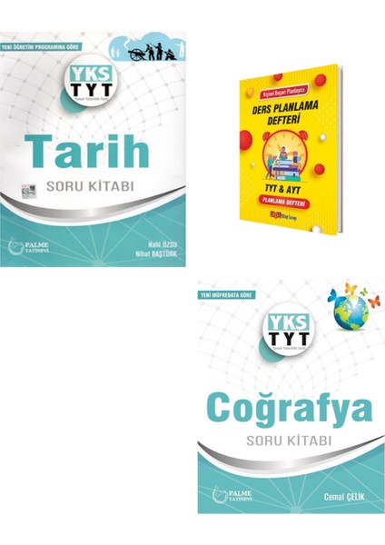 TYT Tarih ve Coğrafya Soru Kitabı - Planlama Defteri