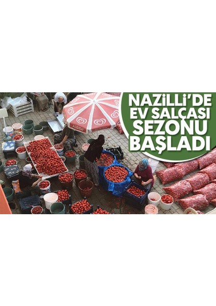 Nazilli Domates Salçası 1 Kg. Yerli Üretim