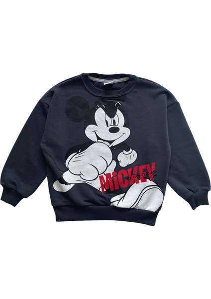 Erkek Çocuk Pamuklu Mickey Mouse Desenli Eşofman Takımı fiyatları