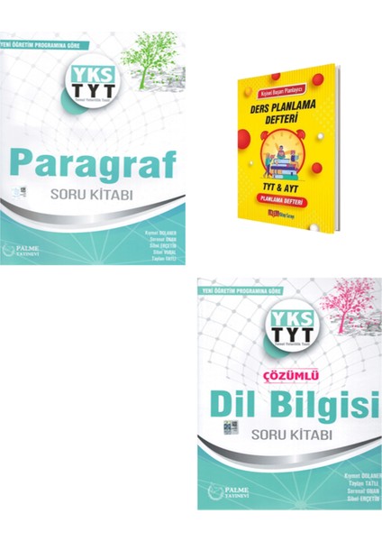 TYT Paragraf ve Dilbilgisi Soru Kitabı - Planlama Defteri