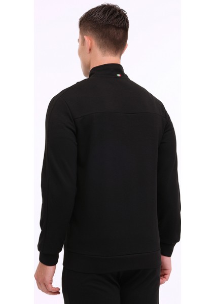 4W ml Renato 18ITL1013 4pr Lumberjack Erkek Sweat A101888071 Siyah modelleri