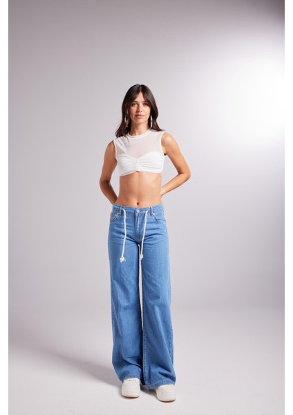 Lose Jean Pantolon Mavi