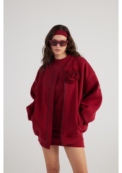 Alexa Bomber Ceket Bordo fiyatları