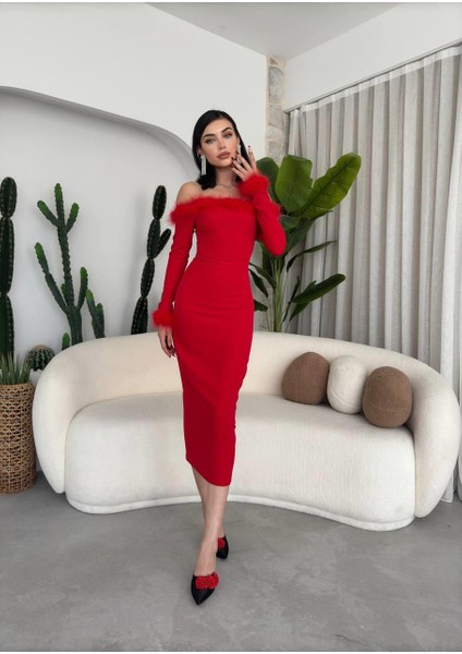 Tasarım Püsküllü Atlas Elbise indirimleri