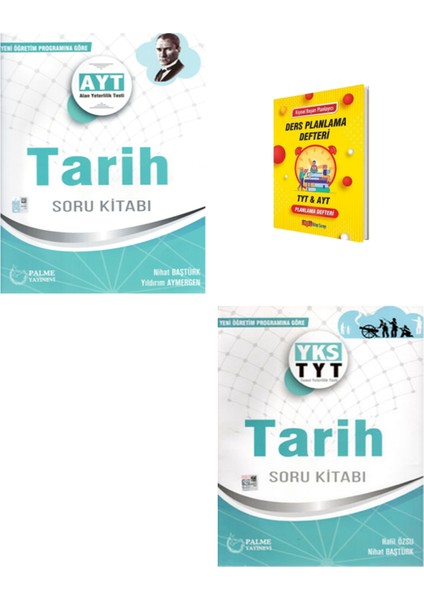 TYT ve AYT Tarih Soru Kitabı - Planlama Defteri