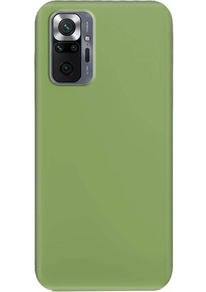 Xiaomi Redmi Note 10 Pro İnce Mat Silikon Kılıf Yeşil fiyatları