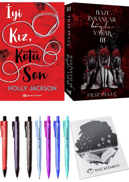 Bazı Insanlar Böyle Yaşar 3 ve Epsilon Yayınevi Iyi Kız Kötü Son Holly Jackson 2li Set
