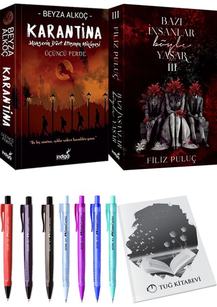 Bazı Insanlar Böyle Yaşar 3 ve Karantina 3 Beyza Alkoç 2li Set