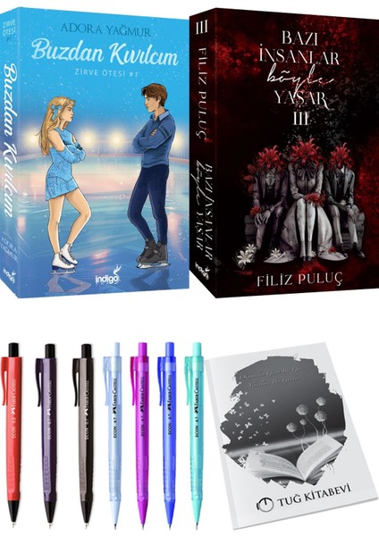 Bazı Insanlar Böyle Yaşar 3 ve Buzdan Kıvılcım Adora Yağmur 2li Set